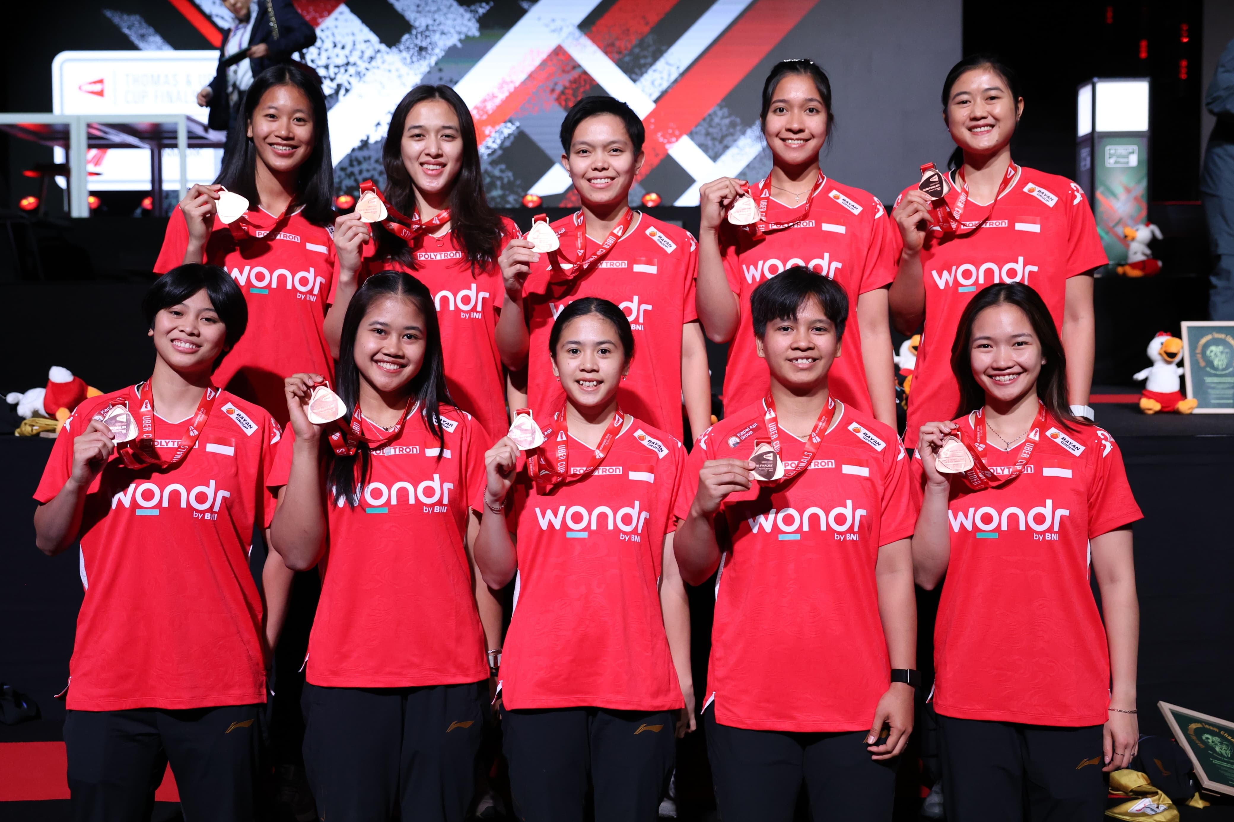 PBSI Hargai Usaha Tim Putri di Uber Cup 2026