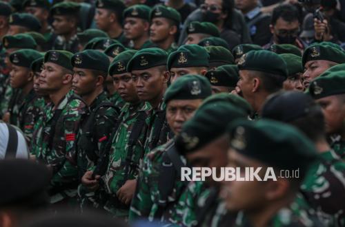 TNI Dikecam Terlibat dalam Penanganan Aksi Mahasiswa