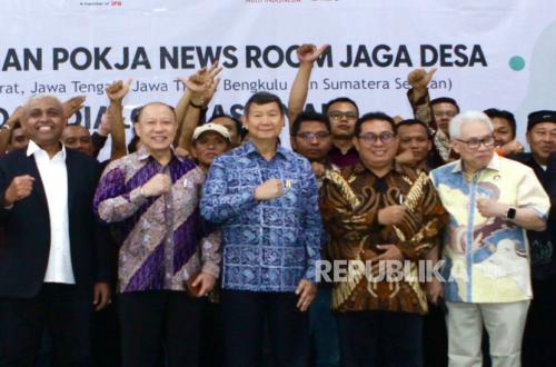 Pengukuhan Pokja Newsroom Jaga Desa Dapat Apresiasi Tinggi