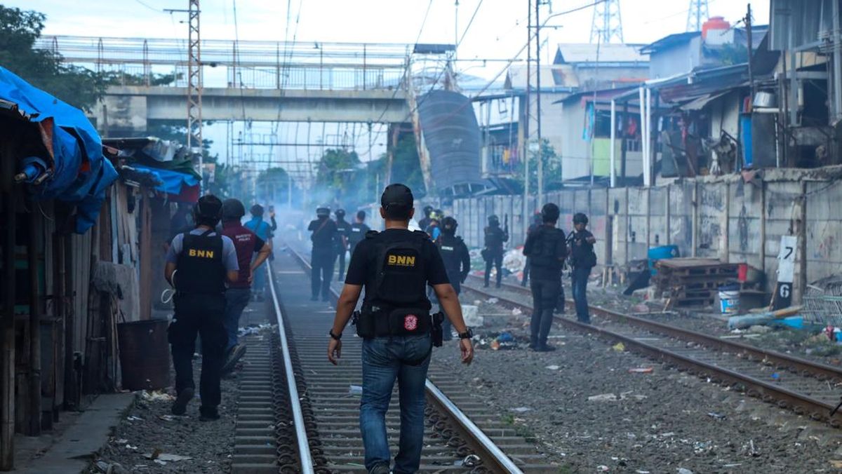 Penangkapan Bos Narkoba Kampung Bahari di Salon Kecantikan