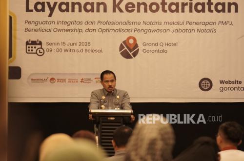 Meningkatkan Integritas Notaris, Kemenkumham Gorontalo Gelar Sosialisasi Layanan Kenotariatan