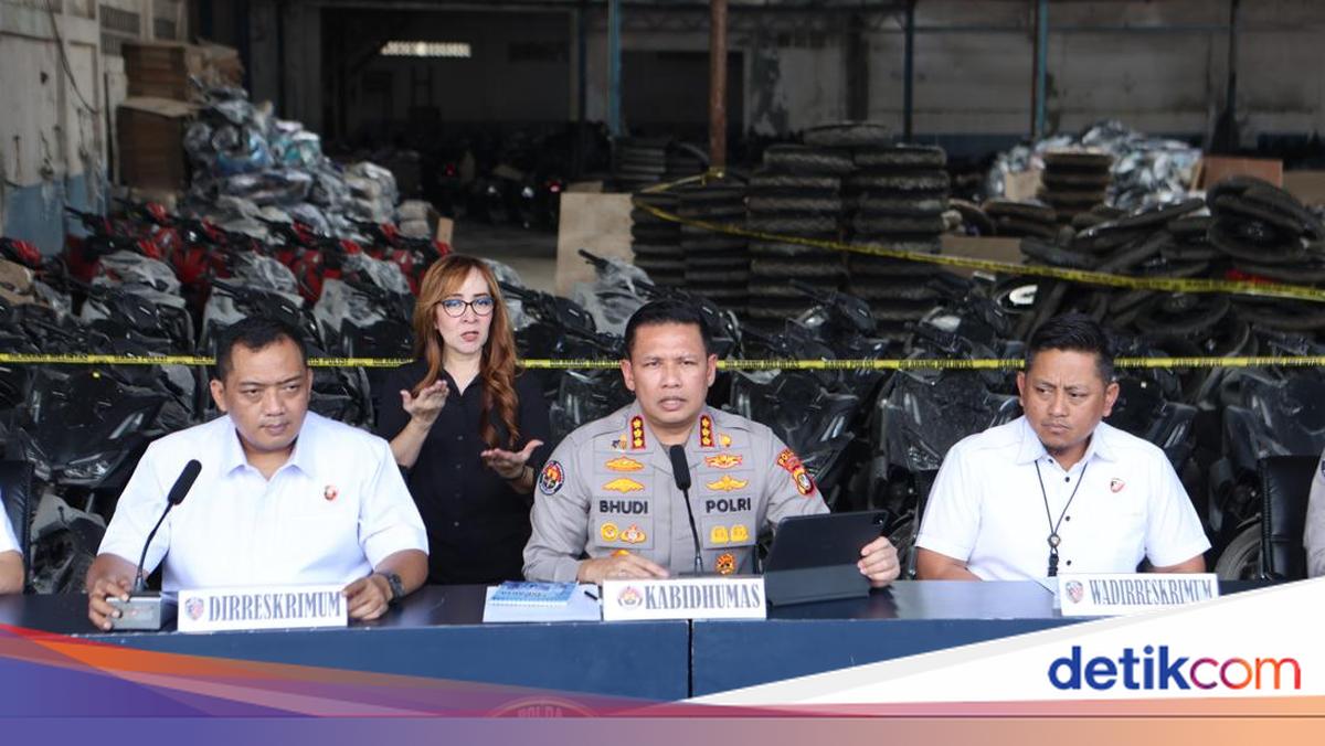 Penggerebekan Polisi di Gudang Motor Ilegal di Jakarta Selatan, Direktur Perusahaan Ditangkap