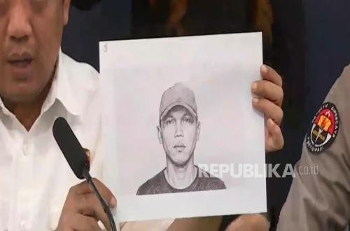 Polisi Mengungkap Sketsa Terduga Pelaku Pengeroyokan Bambang Setiawan