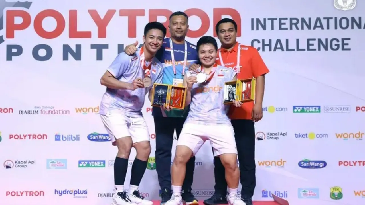 Dejan dan Apriyani Raih Gelar Perdana di Pontianak International Challenge