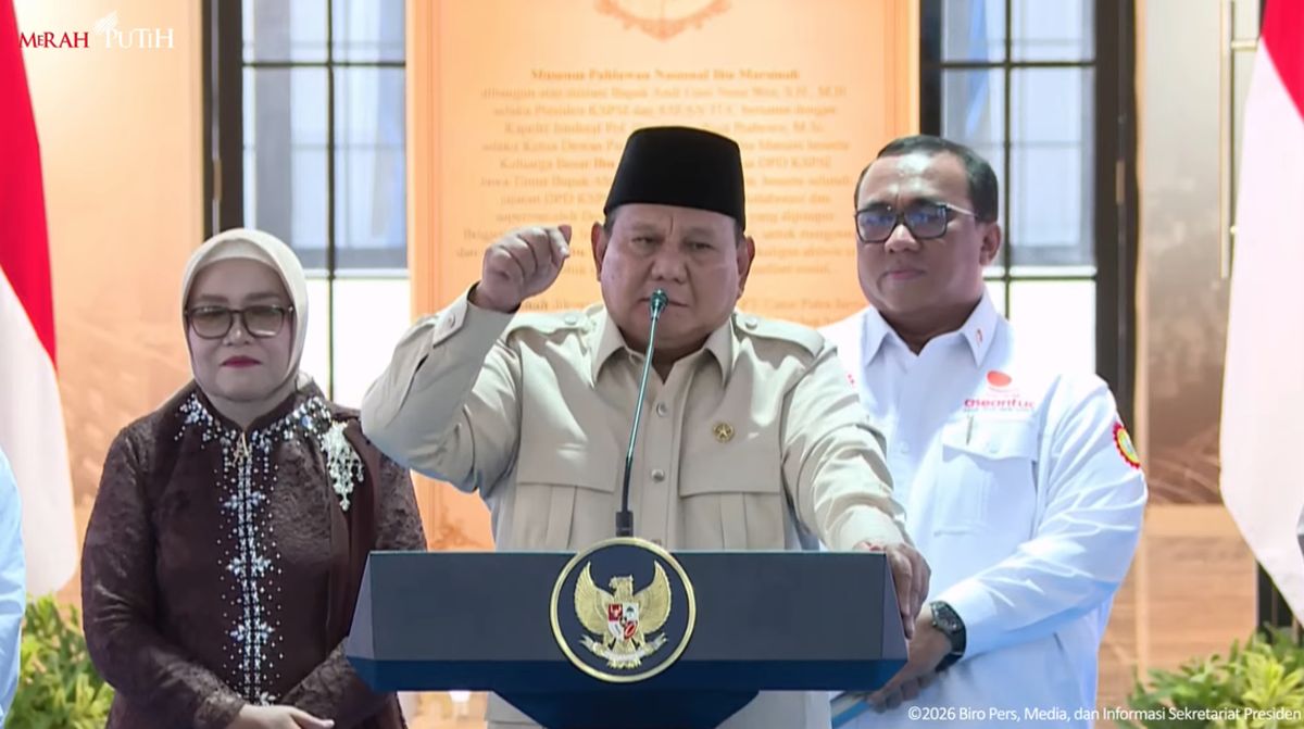 Prabowo Ungkap Kekecewaan Terhadap Pejabat yang Menyeleweng di Museum Marsinah