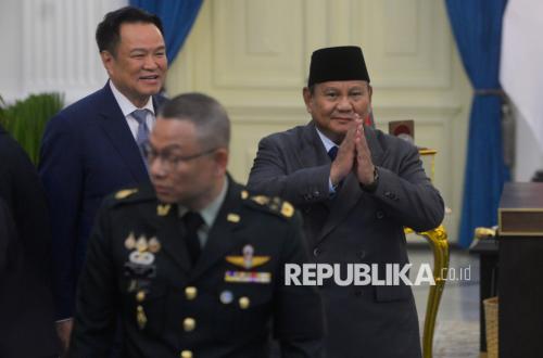 Prabowo Subianto Menerima Medali Kehormatan dari Pasukan Khusus Thailand
