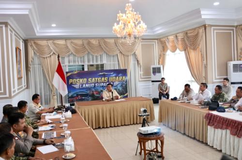 Prabowo Memimpin Langsung Penanganan Kebakaran Hutan di Kalimantan