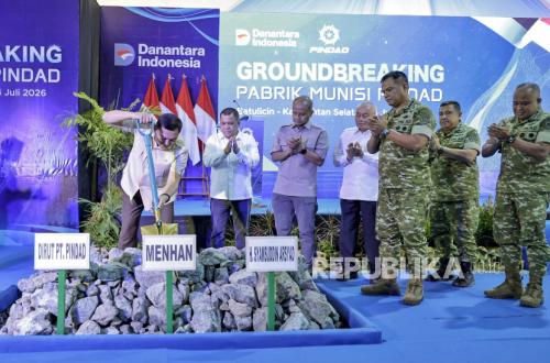 Pembangunan Pabrik Amunisi PT Pindad di Batulicin Dimulai