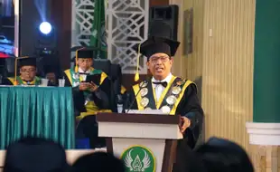 Tantangan di Era Global: Guru Besar Fakultas Syariah UIN Saizu Purwokerto Dikukuhkan