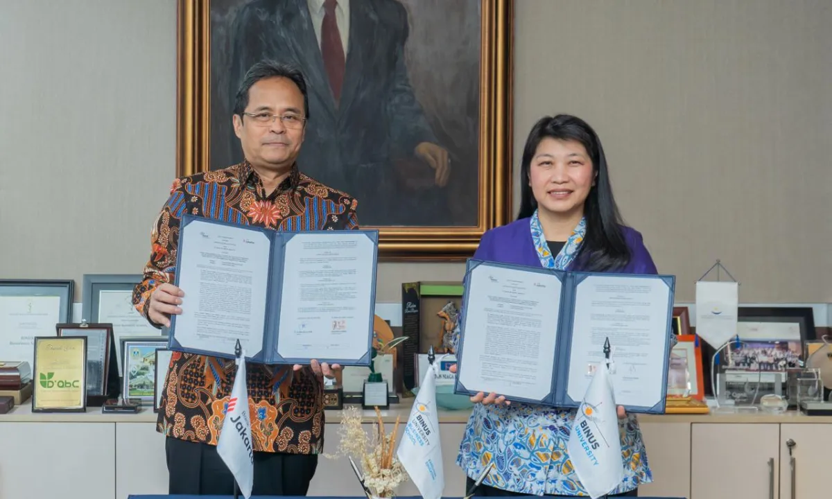 BINUS University Jalin Kerja Sama Strategis dengan Bank Jakarta untuk Perluasan Sektor