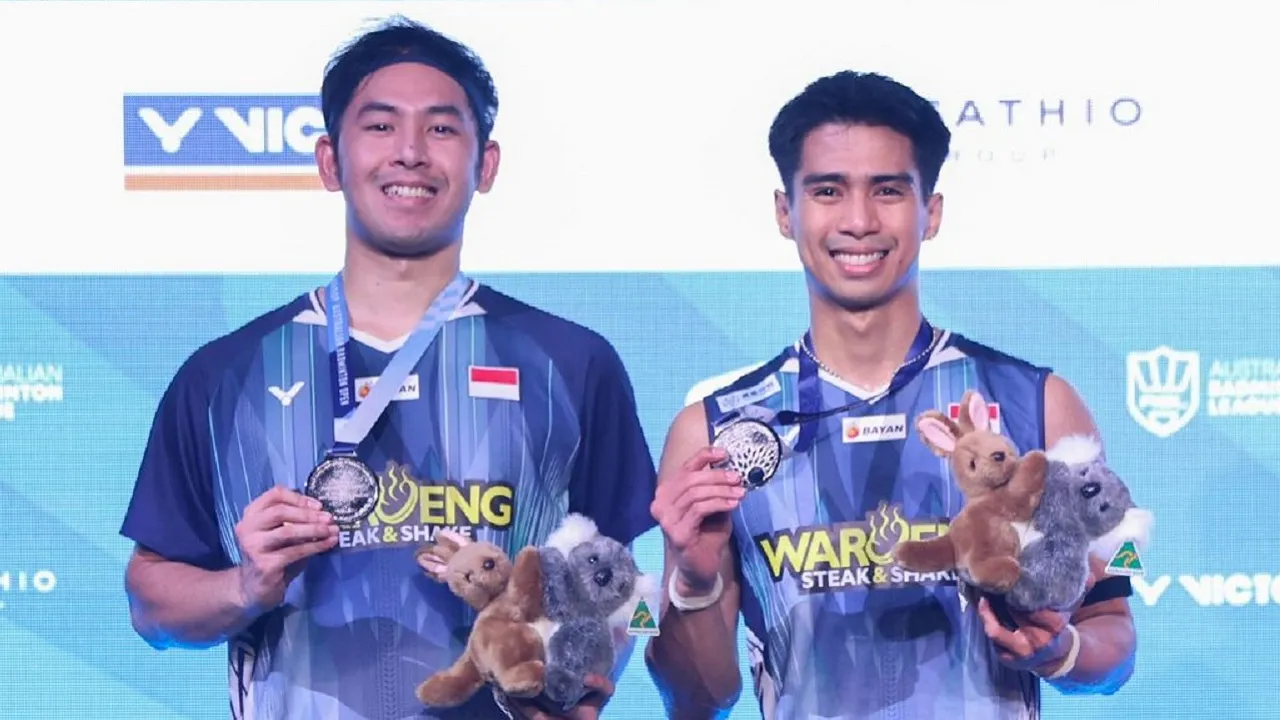 Sabar/Reza Bersyukur Meski Hanya Meraih Runner-Up di Australia Open 2026