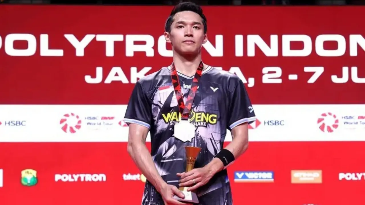 Jonatan Christie Raih Peringkat Pertama Dunia Setelah 25 Tahun