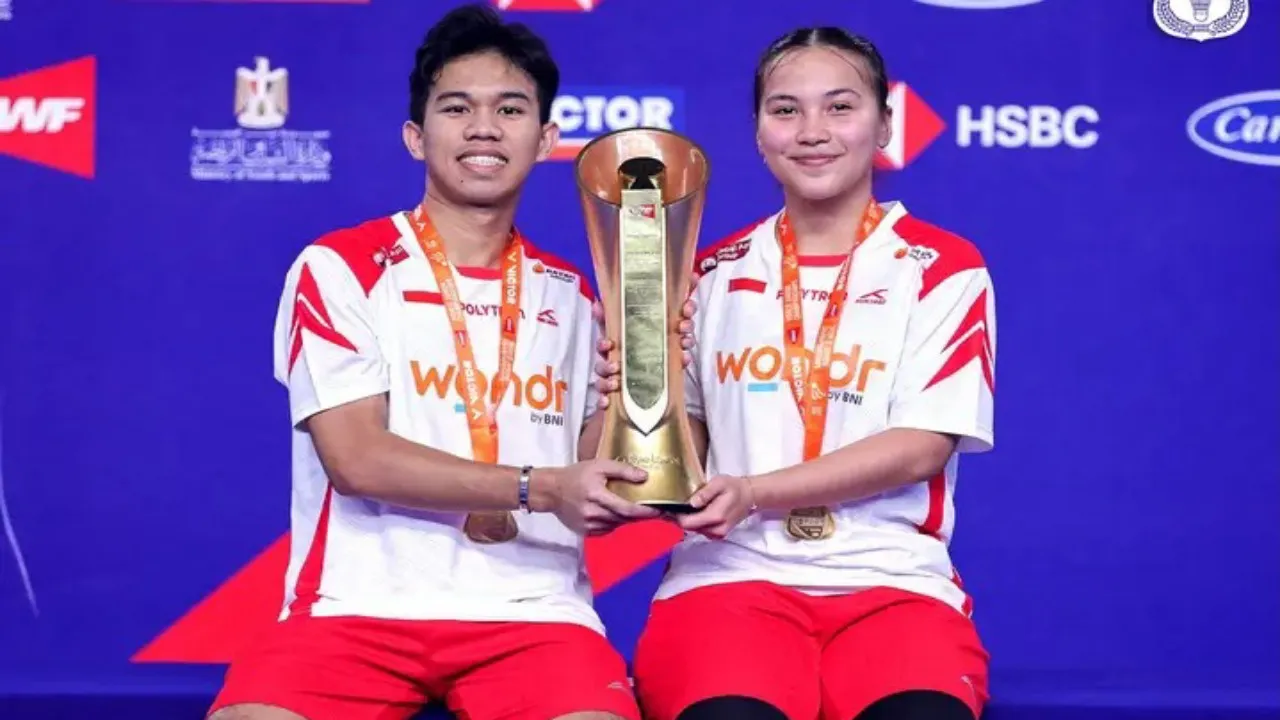 Luthfi dan Dian Raih Emas di Kejuaraan Dunia Junior BWF 2026