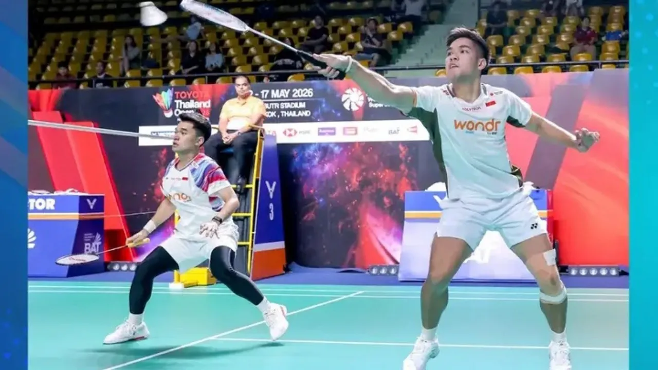 ---
Leo dan Daniel Melaju ke Final Thailand Open 2026 setelah Kalahkan He Jiting/Ren Xiangyu

---