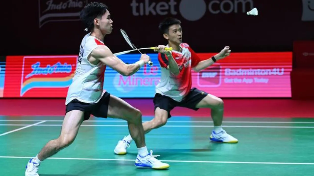 Raymond Indra dan Nikolaus Joaquin Melaju ke 16 Besar China Open 2026