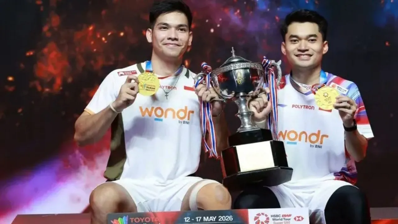 Leo dan Daniel Raih Gelar Juara di Thailand Open 2026