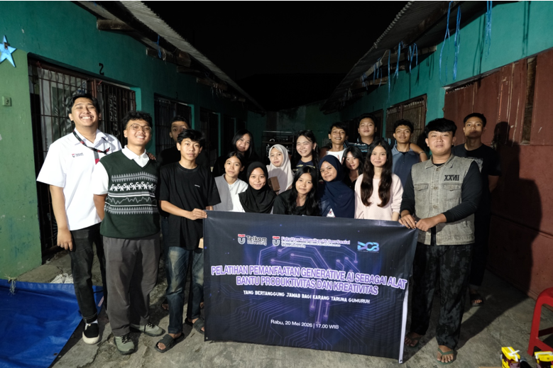 Pelatihan Kecerdasan Buatan Generatif oleh Telkom University untuk Karang Taruna Gumuruh