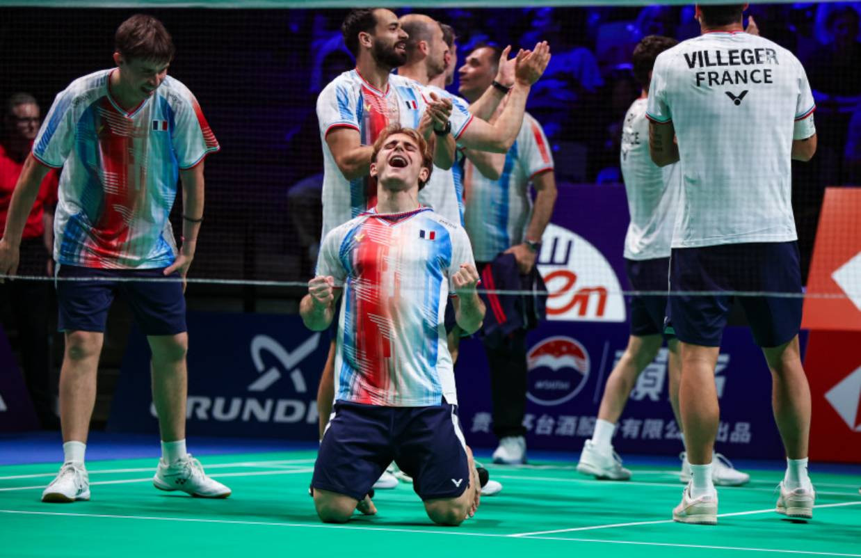 ---
Prancis Melaju ke Semifinal Thomas Cup 2026 Setelah Kalahkan Jepang

---