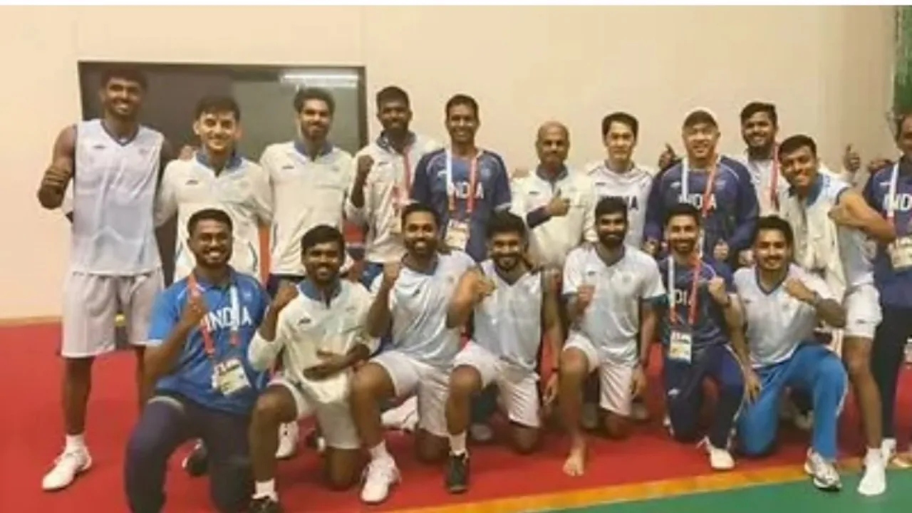 Tim Bulu Tangkis Putra India Amankan Tempat di Semifinal Asian Games