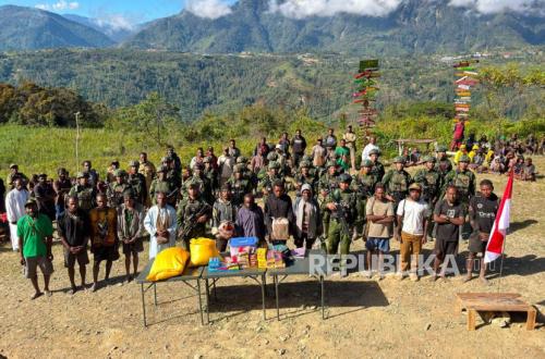 Operasi TNI Habema Cegah Ancaman Kelompok Bersenjata di Intan Jaya