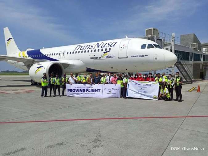 Transnusa Resmi Luncurkan Rute Penerbangan Jakarta-Bangkok, Targetkan Tingkat Keterisian Penumpang 75%