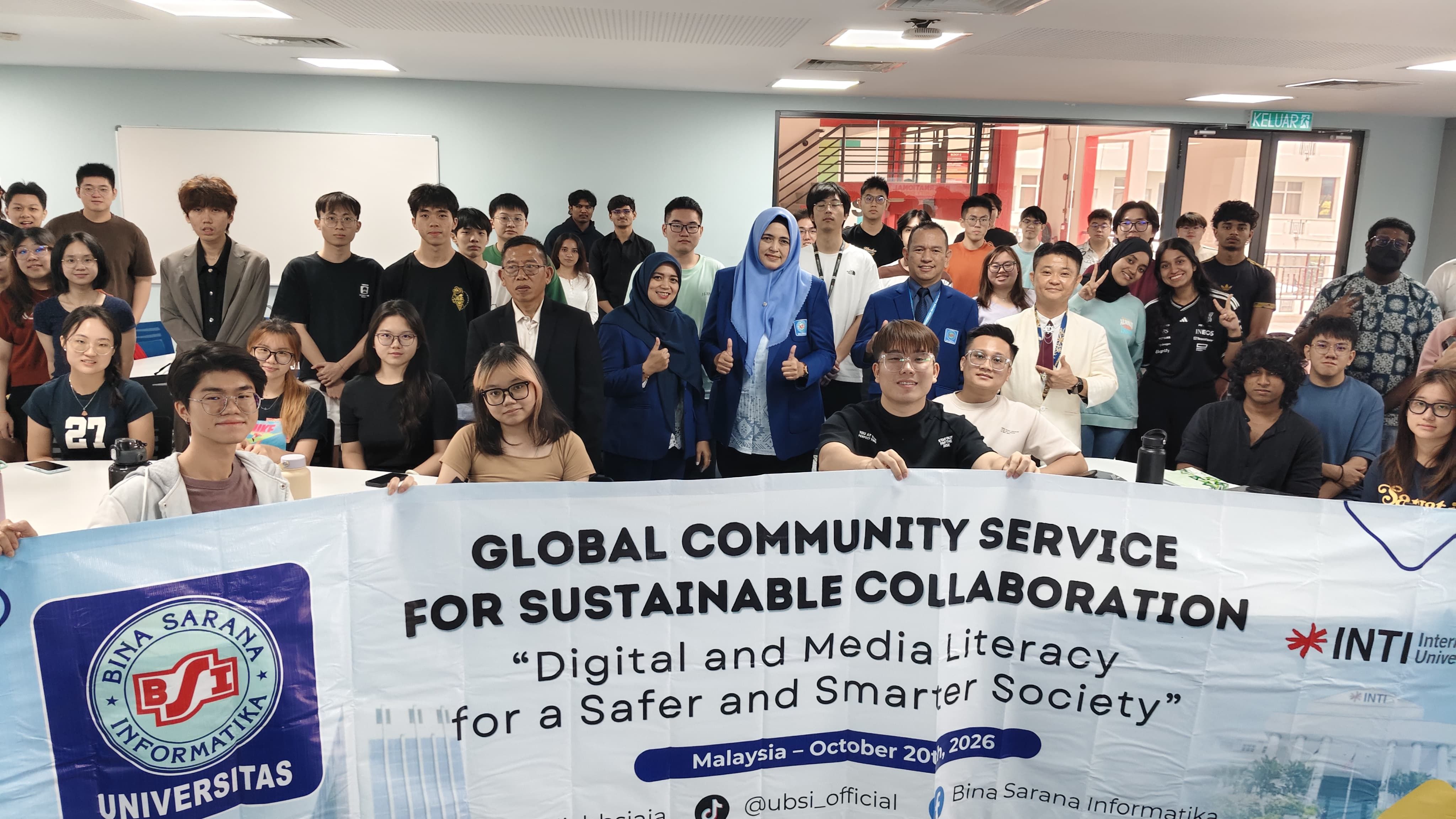 Kerja Sama UBSI dan INTI International University untuk Meningkatkan Kemampuan Literasi Digital dan Media