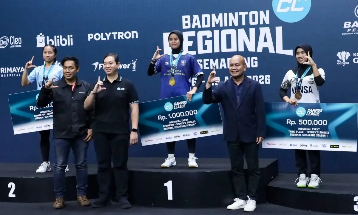 Keberhasilan Turnamen Badminton Campus League Regional Semarang 2026 di UNDIP