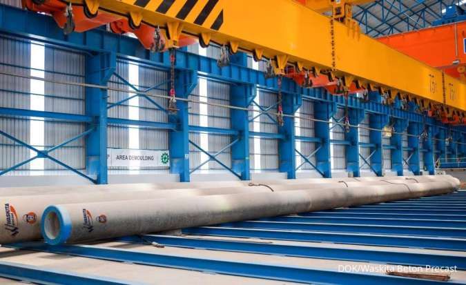Waskita Beton Kirim 21.052 Batang Spun Pile pada Semester Pertama 2026
