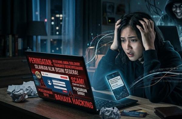 Waspadai! Empat Metode Penipuan Digital yang Sering Digunakan Pelaku Kejahatan